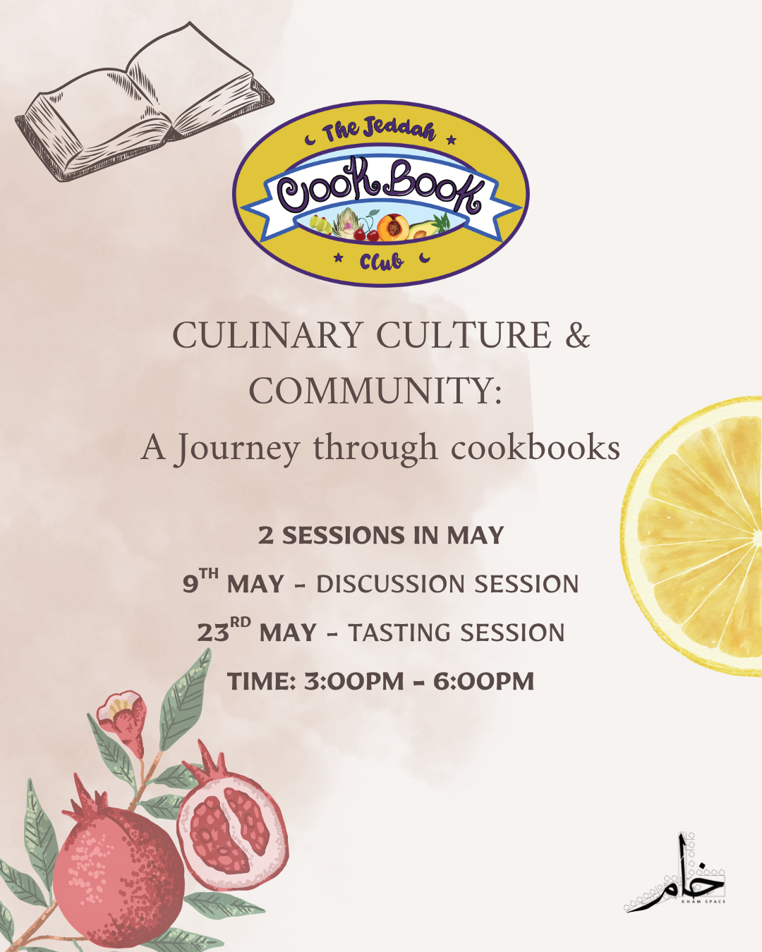 📚🍋The Jeddah Cookbook Club🍉 نادي جدة لكتب الطبخ🧆🍇