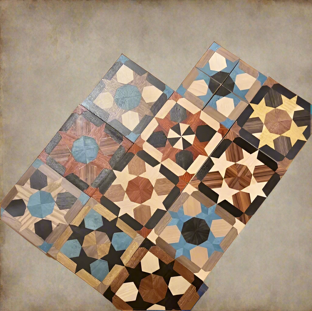 Marquetry: the art of wood veneer Workshop - ورشة فن قشرة الخشب