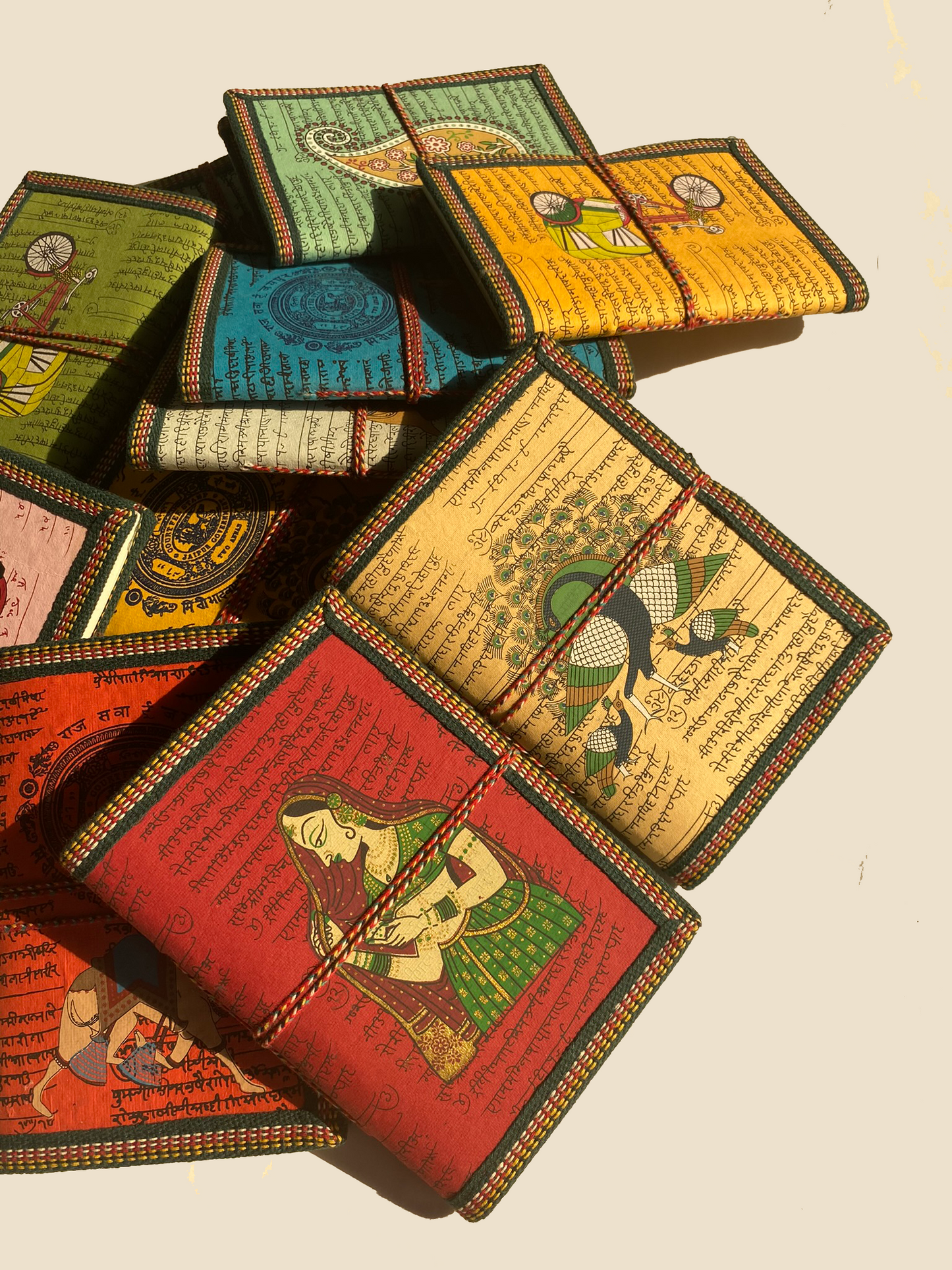 Assorted Handmade Printed Notebook