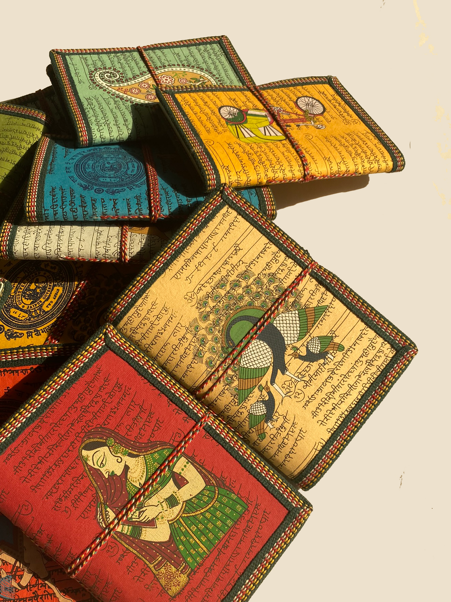 Assorted Handmade Printed Notebook