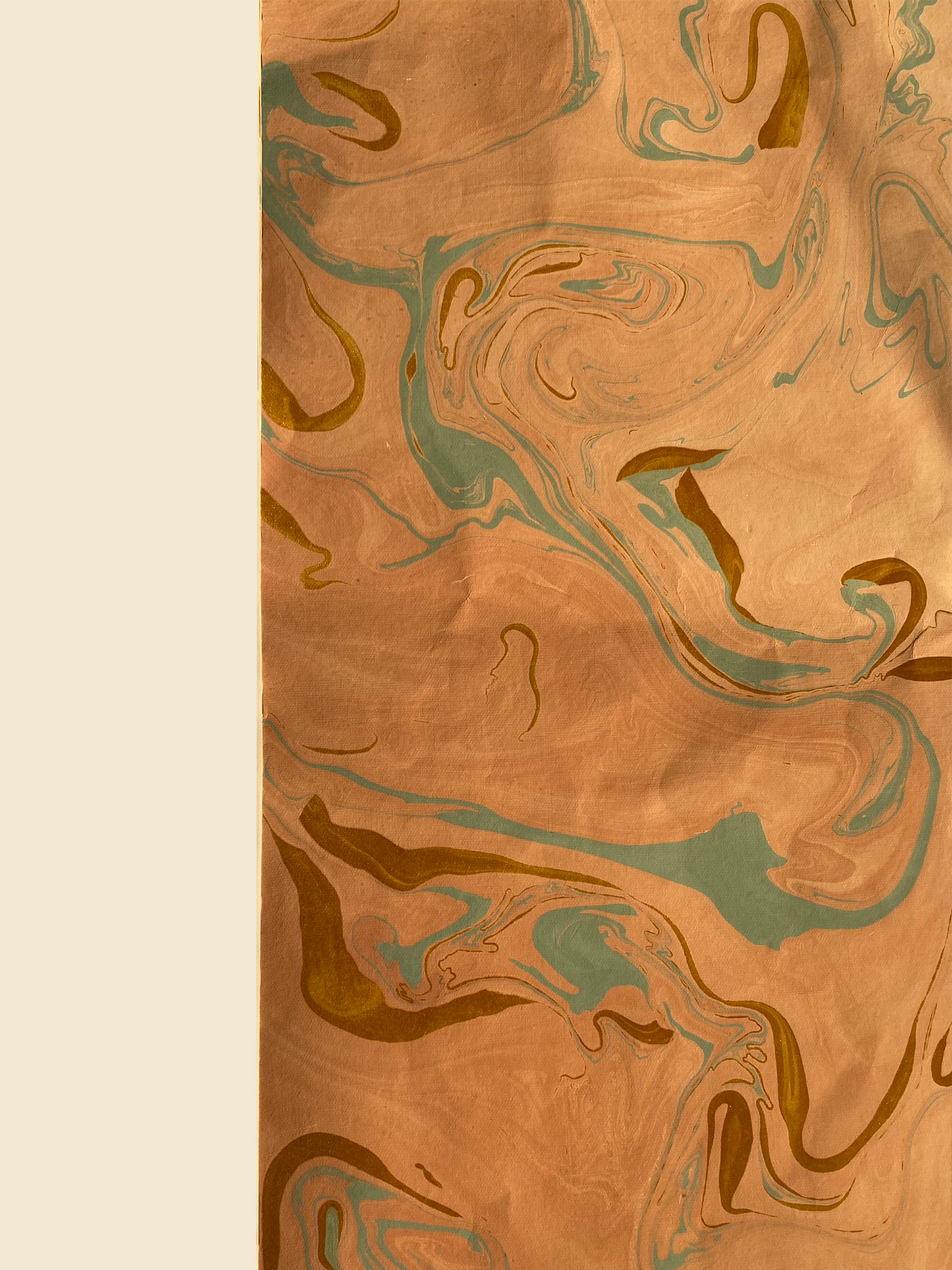 Pink Marbled Paper