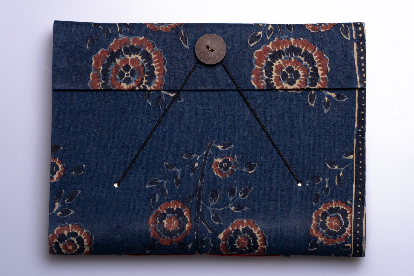 Assorted Handmade Fabric Button Notebook