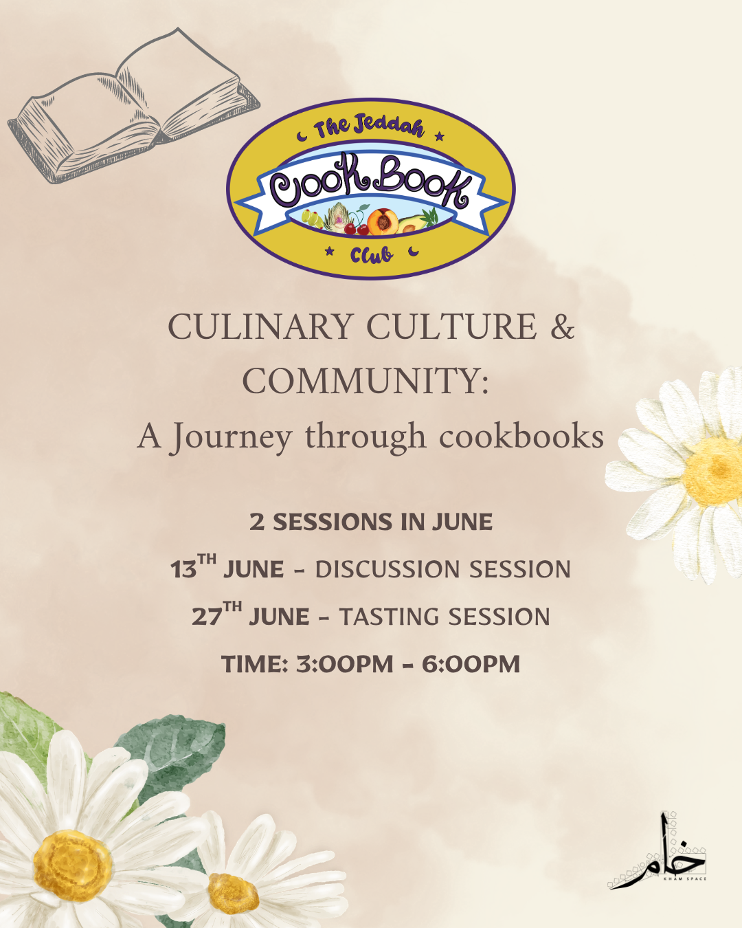 📚🌼The Jeddah Cookbook Club🫛 نادي جدة لكتب الطبخ🍇