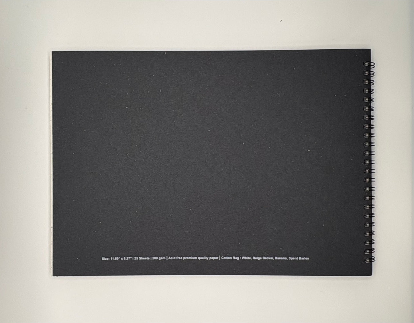 KHAM Natural Paper Sketchbook A4 – كراسة أوراق  خام