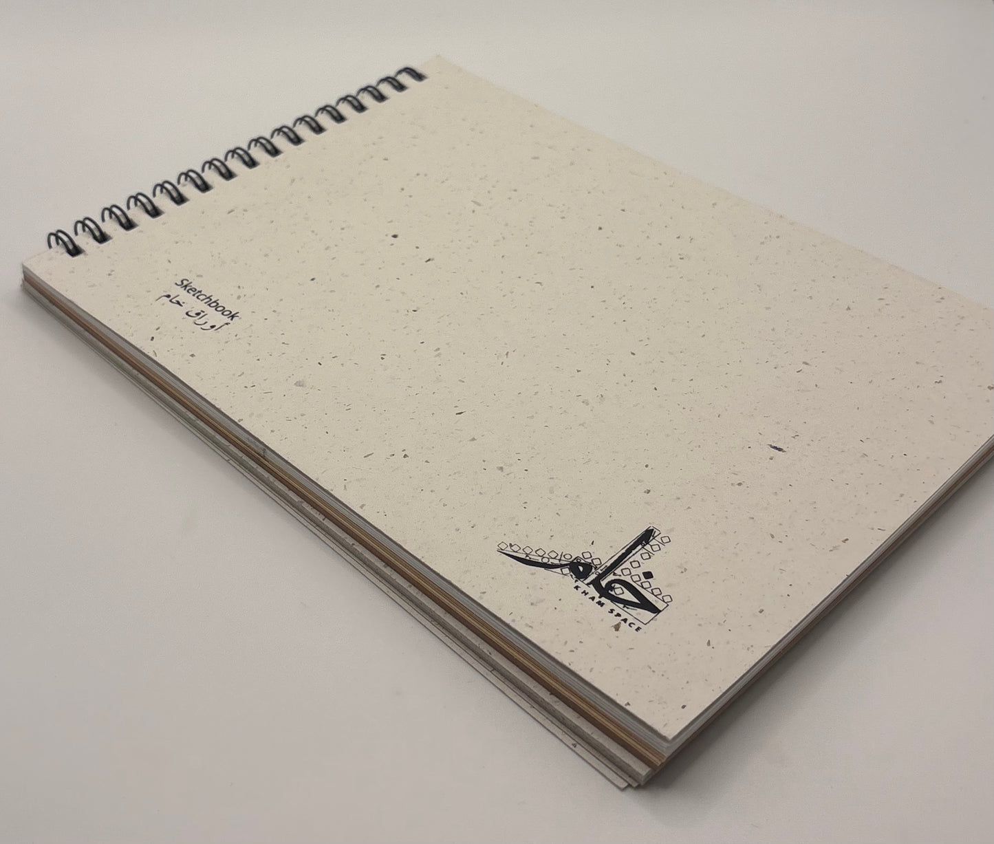 KHAM Natural Paper Sketchbook A5 – كراسة أوراق خام