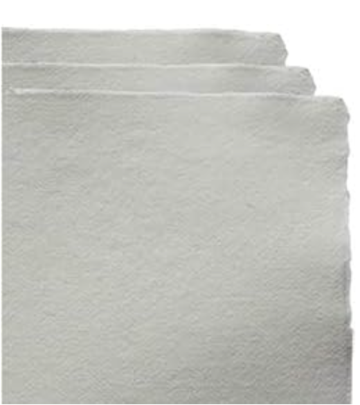 Rough White Cotton Rag 210GSM