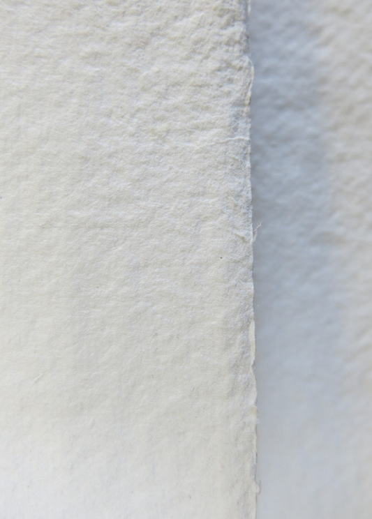 Rough White Cotton Rag 320GSM