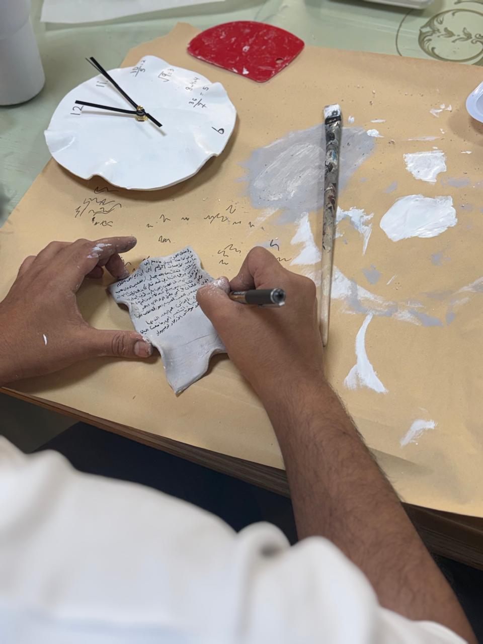 Pause. Create. Reflect: Clay Clock & Forever Letter Workshop I توقّف. اصنع. تأمّل: ورشة الساعة الطينية ورسالة أبدية