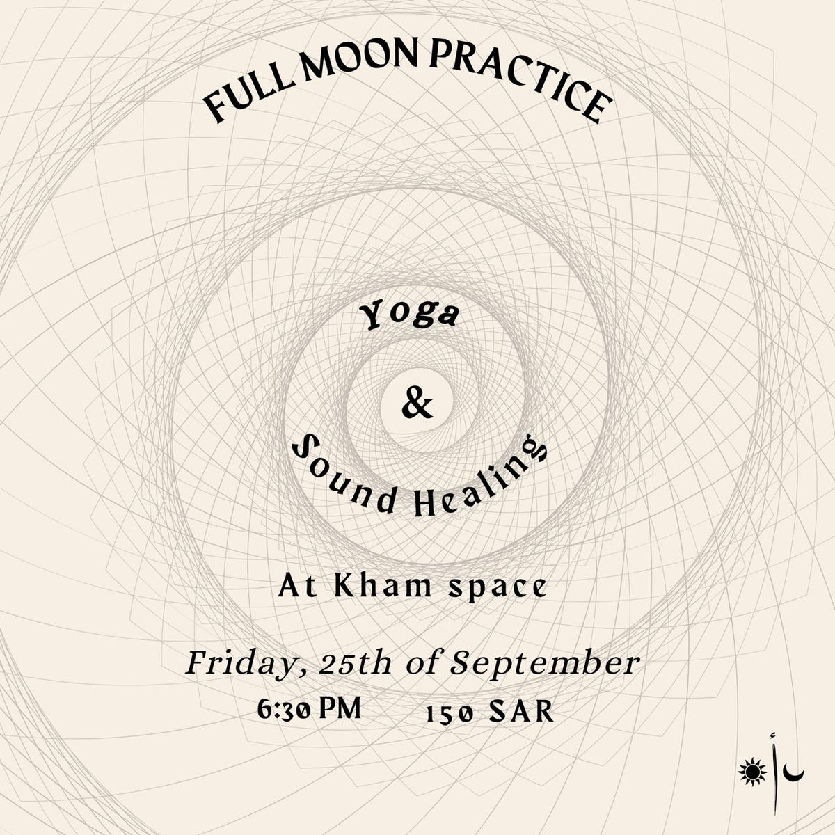 🌑 Full Moon Practice: Yoga & Sound healing 🌕