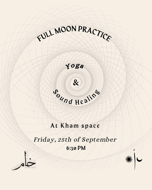🌑 Full Moon Practice: Yoga & Sound healing 🌕