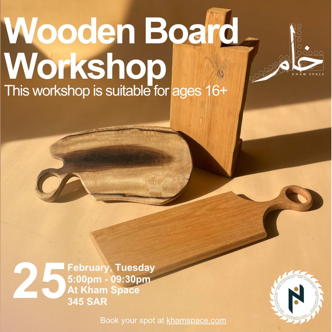 🪵 Wooden Board Making Workshop 🪵