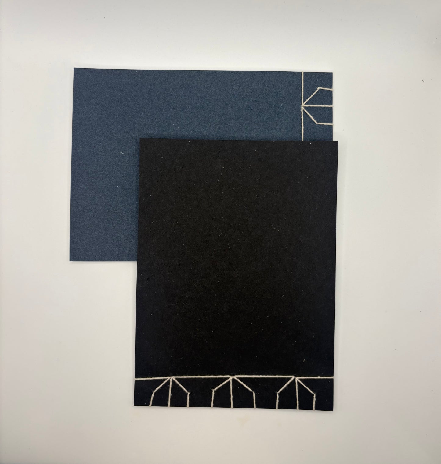 Hand Stitched Notebook A5 – دفتر مخيط يدويا