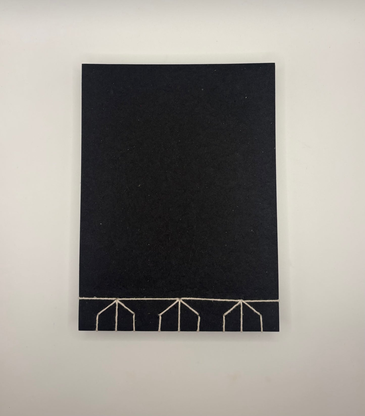 Hand Stitched Notebook A5 – دفتر مخيط يدويا
