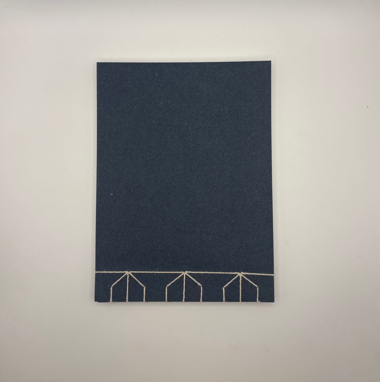 Hand Stitched Notebook A5 – دفتر مخيط يدويا