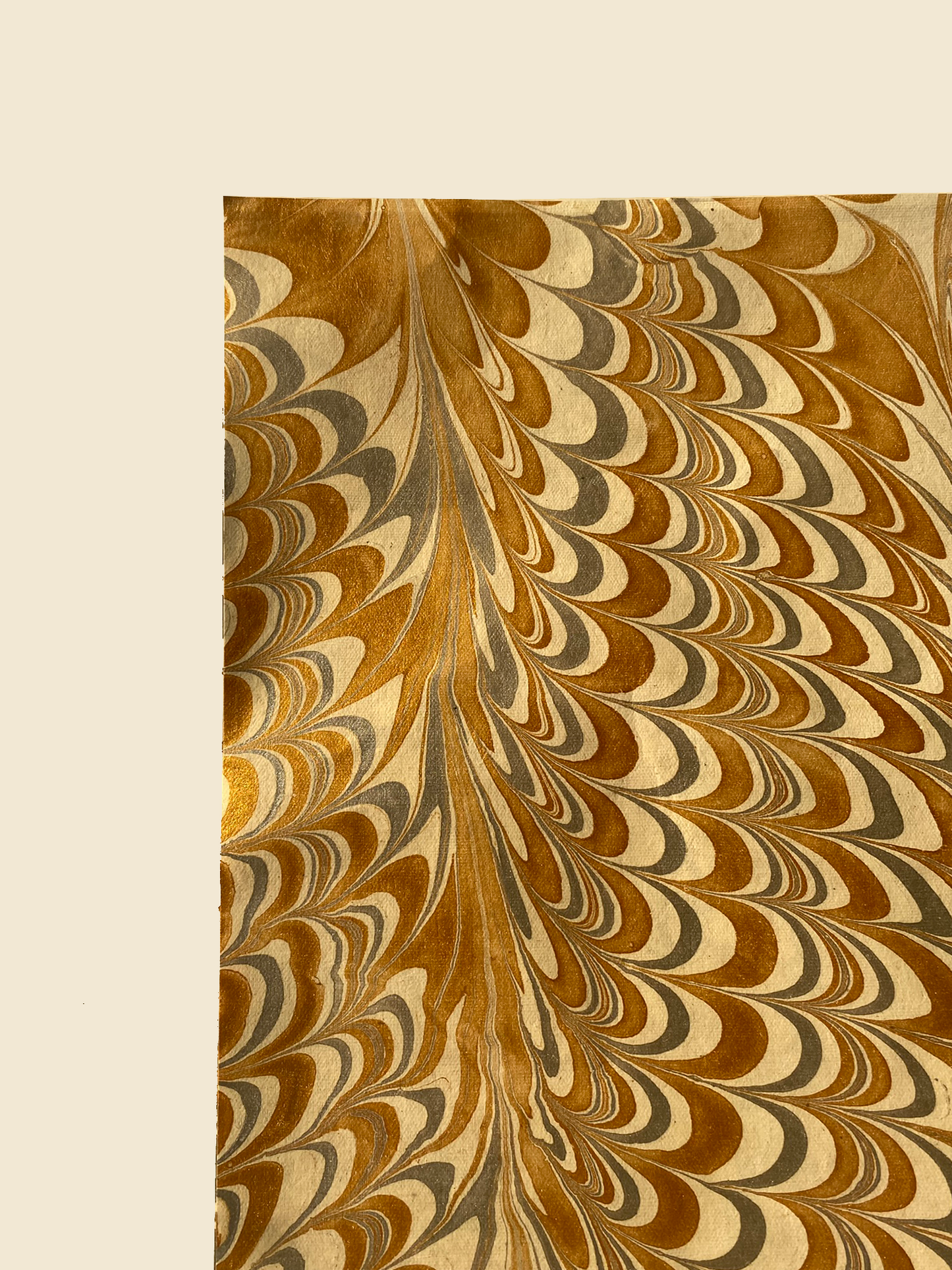 Gold & Silver Marbled Paper