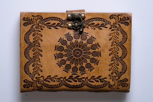 Leather Lock Journal